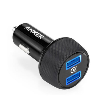 Anker A2228 PowerDrive Speed 2 Car Charger Black